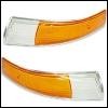 Front Side / Indicator Lens Silver Edging -73 O/S