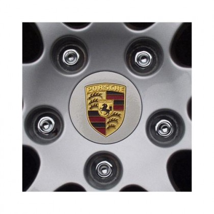 Wheel Cap Large Metal Crest Porsche 944 928 968 911 964 993 Boxster 996 997