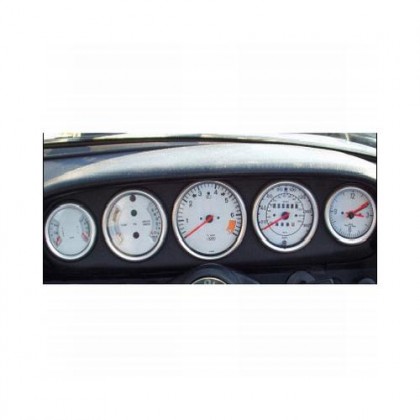 Porsche Alloy Instrument Dial Surrounds for 911 964 993 Carrera Turbo RS Targa