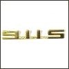 Badge 911S - Gold - 1968-1973