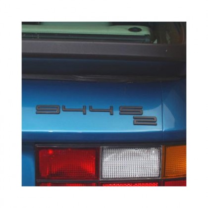 Rear Badge 944S2 Black 1989-1992