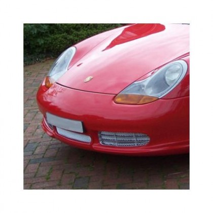Mesh Front Grills Silver Boxster