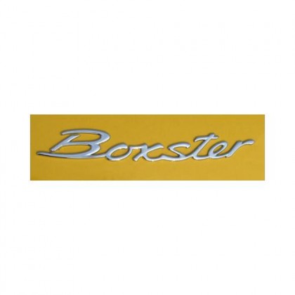 Rear Badge 'Boxster' in Chrome 1997-2012 ( Large Type)