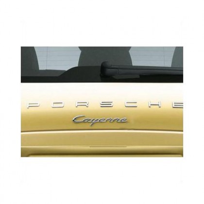 Rear Badge Cayenne Chrome ( Small Late Type ) 2011-Onwards