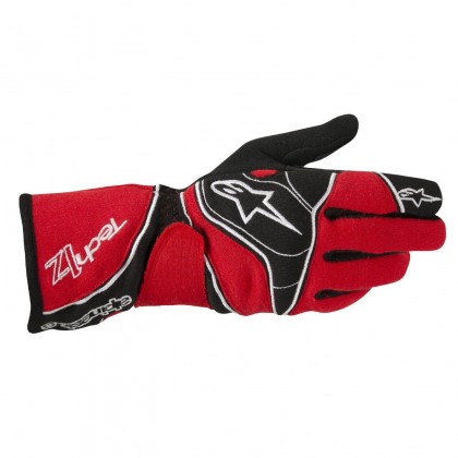 Alpinestars Tech 1-Z Auto Racing Gloves Red/Black Size XLarge FIA Approved