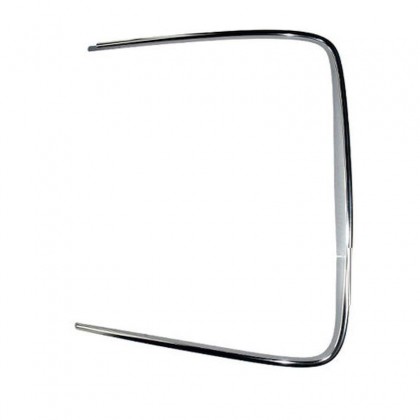 Rear Screen Trim Chrome Right Side All 911 / 912 & 930 Turbo Coupe 1965-On