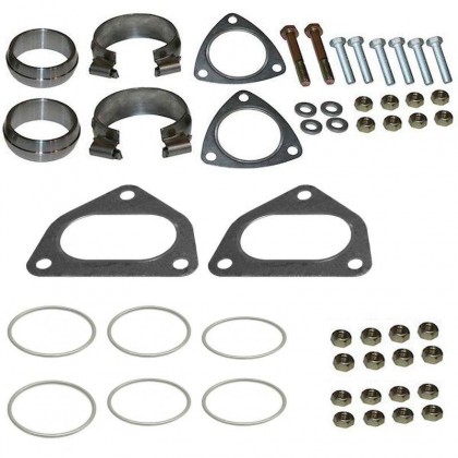 Exhaust Gasket Set Complete All 993 Carrera & Turbo Stainless Steel 1994-1998