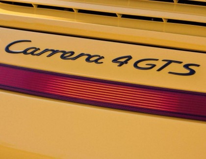 Carrera 4 GTS In Matt Black (Complete Badge Kit ) Large 996 / 997 Type 1998-2012