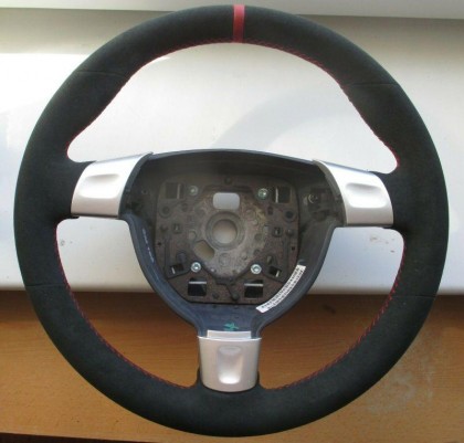 Alcantara Air Bag Steering Wheel Porsche Round Air Bag 997 Boxster Cayman