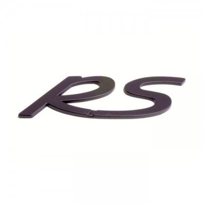 Rear Badge RS In Matt Black All Models 1965-2012