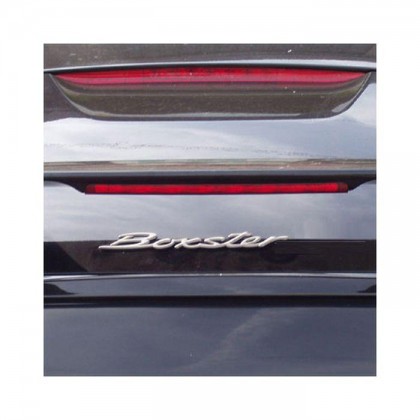 Rear Badge Porsche 'Boxster' Titanium Grey 1997-2012