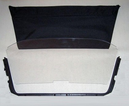 Porsche Boxster, S Storage Bag for the Rear Wind Deflector Screen 550 Spyder 986