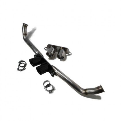 EuroCupGT 997 Carrera; GT3 / Cup Style Centre Outlet Exhaust Pipe Kit