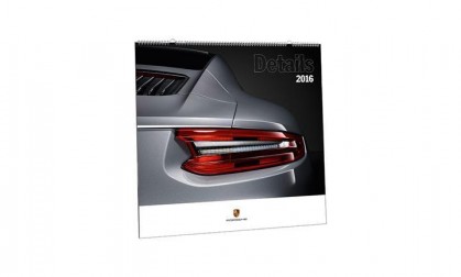 Porsche Official Wall Calendar 2016 Genuine Merchandise