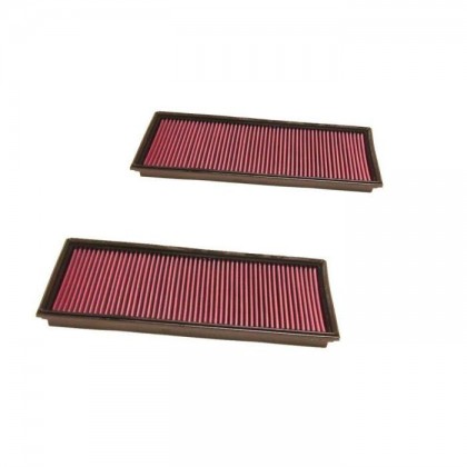 EuroCupGT Cotton Panel Filters (2) for Cayenne S V8 & Turbo  2003 to 2010