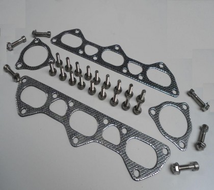 GT3 & GT3 RS / GT3 Cup Stainless Steel Bolts & Gaskets Exhaust fitting Kit