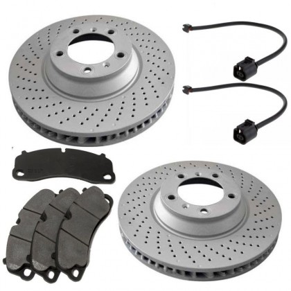 Front Brake Disc & Pad Kit 991 Carrera S / C4S & Boxster S & Cayman S 2011-On