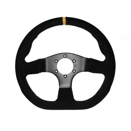 991 GT3 Cup & Cayman GT4-R Steering wheel in Alcantara With Horn Button Fits All