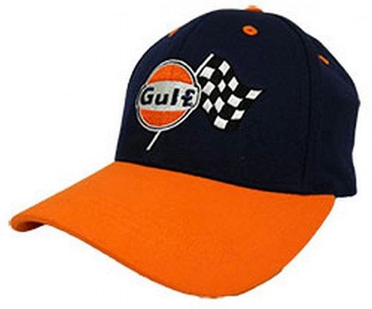 Gulf Racing Flag Baseball Cap Blue/Orange
