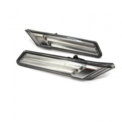 Clear LED Side Repeater Set All Porsche 997 & 987  Models 2005-2012 ( Pair )