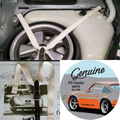 Classic Rally / Race style spare tyre harness as seen in R / ST / RS and RSR's