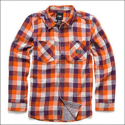 Alpinestars Television Long Sleeve Shirt Burnt Orange Sizes S to XXL