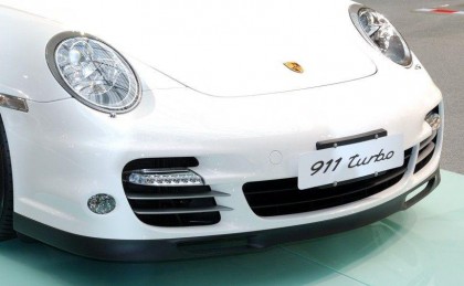 997 Turbo Front Splitter Spoiler in Black Plastic OE Porsche Part 2005-2012