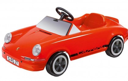 OE Porsche 911 2.7 RS  Pedal Car Blood Orange Ex Display (some marks from use)