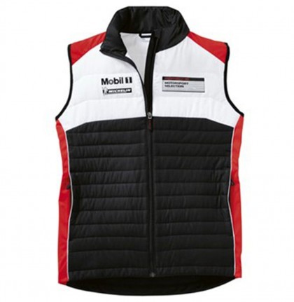 Porsche Motorsport Vest Unisex Black/Red/White