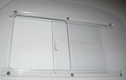 Window Slider Kit for Lexan & Polycarbonate Door Window Race & Rally Cars