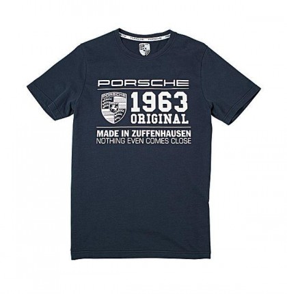 Porsche Selections 1963 Limited Edition No 3 Unisex TShirt Blue