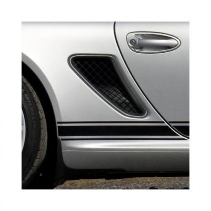 Spyder Side Vents Grills set For Porsche 987 Boxster & Cayman Models 2005-2012