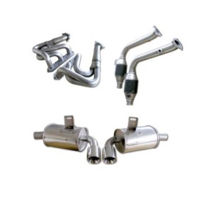 Buy Full Boxster 200 Cell 304 Stainless Twin high flow system All Models 1997-2004 online