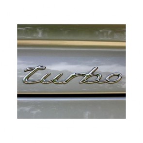 Buy Rear Badge Chrome Turbo  ( Large Type) online