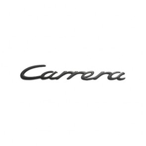 Buy Rear Badge Carrera In Titanium Silver ( Large Type ) 1998-2012 online