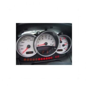 Buy Alloy Instrument Dial Surrounds Set All 996 & Boxster 986 1997-2004 ( 5 rings ) online
