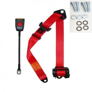 Buy Seat Belt Front Red All 911 & 944 1970-1985 and 924 upto-1989 (Long Stalk) online