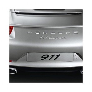 Porsche 911 Carrera schwarz Frankreich Pin Badge 