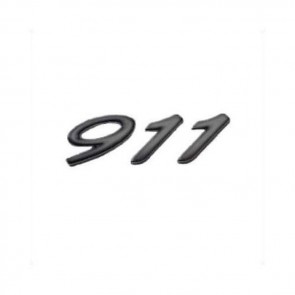 Buy Rear 911 Badge in Black ( Smaller Late Model 991 Type ) online