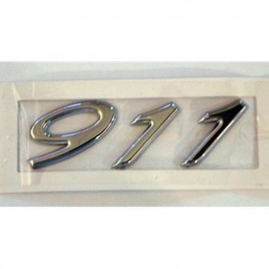 Buy Rear 911 Badge in Chrome small 991 Type for Later Models online