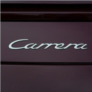 Buy Rear Badge Carrera Silver (Large type ) for All cars upto 1998-2012 online