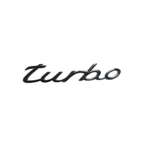 Buy Rear Turbo Badge in Chrome for late models upto- 2012 ( Larger type ) online