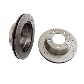Buy Cross Drilled Rear Discs 911 Carrera 3.2L Only 1984-1989 (Pair) not Super Sport online